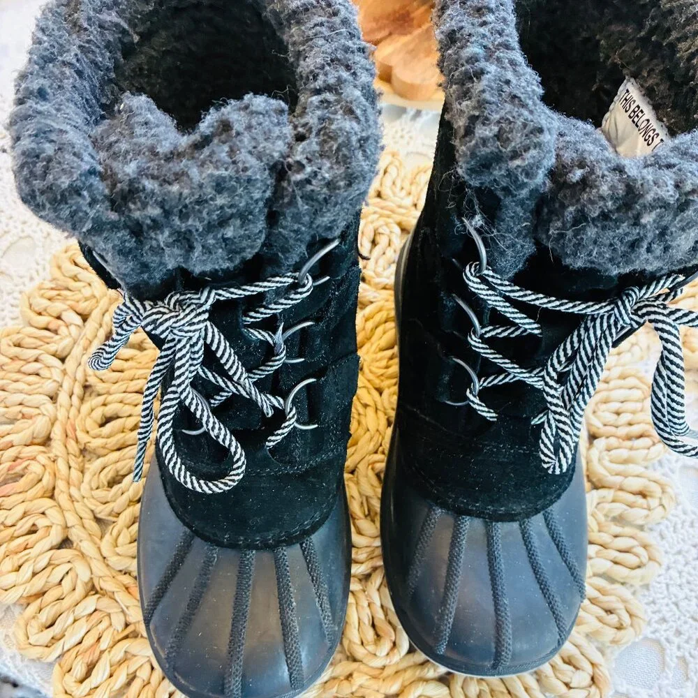 201 Kids Cat & Jack Snow Boots Size 1
